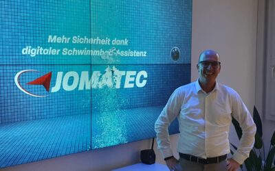 SwimEye visits JOMATEC in Lucerne, Switzerland